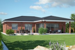 projekt domu Bungalov305