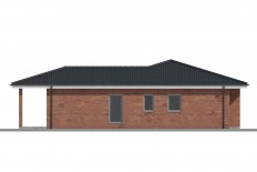 projekt domu Bungalov305