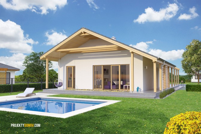 projekt rodinneho domu TIP