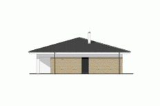projekt domu EKO120 s garážou