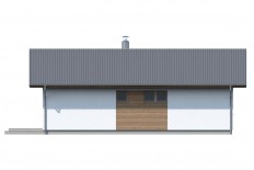 Projekt domu bungalov EKO85