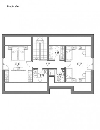 projekt domu LINEA