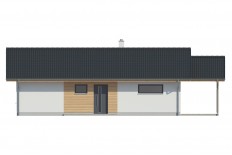 projekt domu bungalov MAXIN